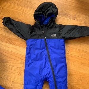 North face toddler snow suit